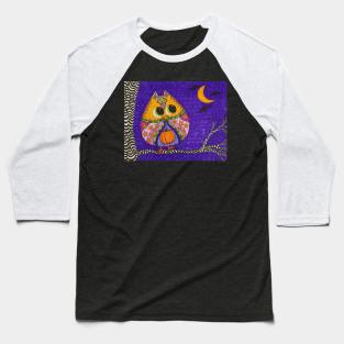 Halloween owl Baseball T-Shirt